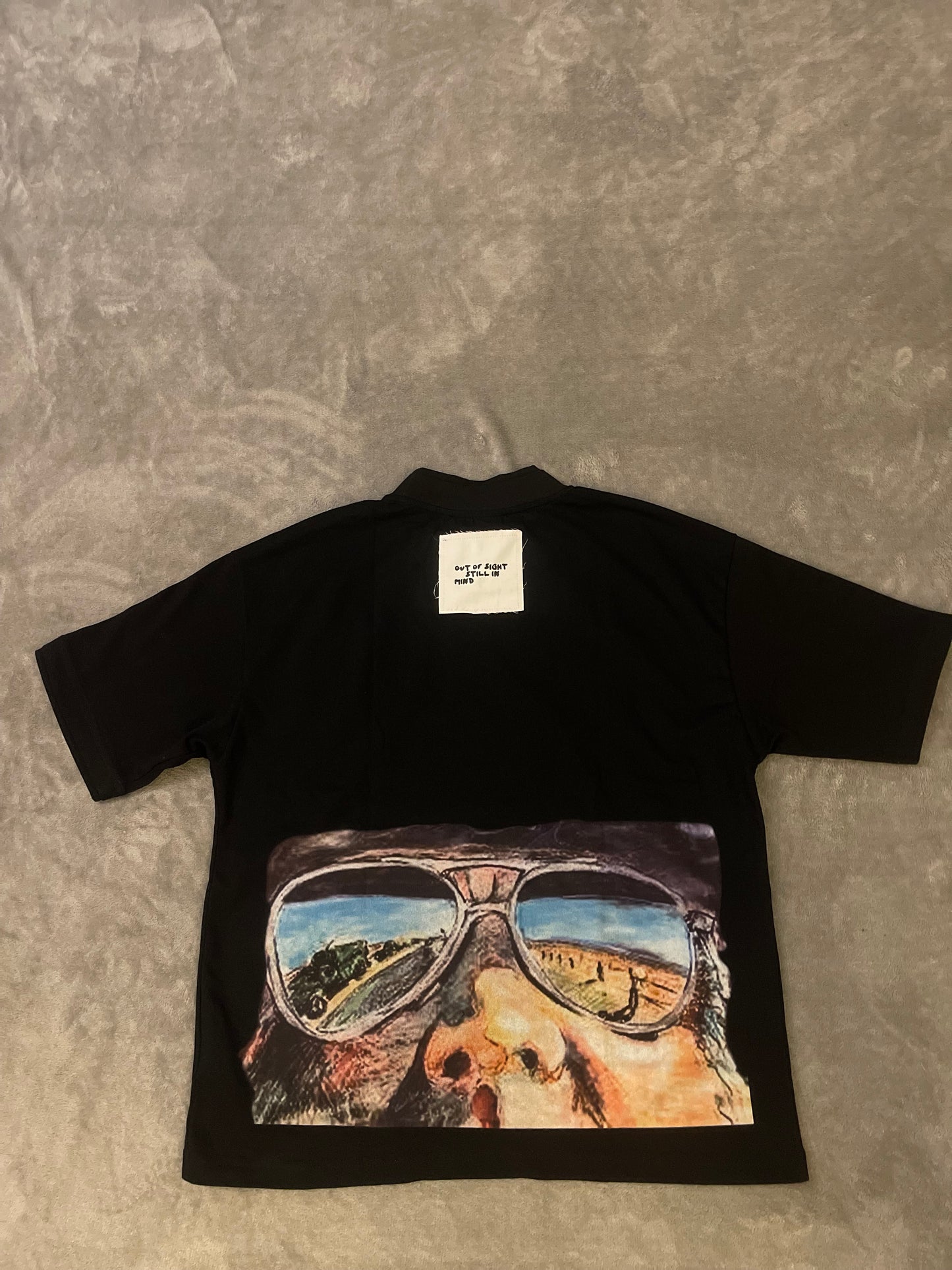 "Out Of Sight" Tee Black